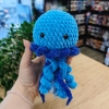 Meduza - Niebieska - Amigurumi