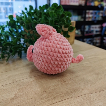 Świnka - Różowa - Amigurumi