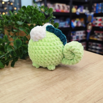 Kameleon - Zielony - Amigurumi