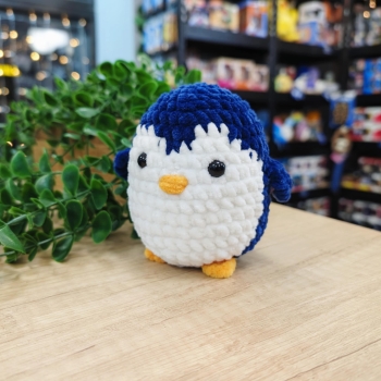 Pingwin - Granatowy - Amigurumi