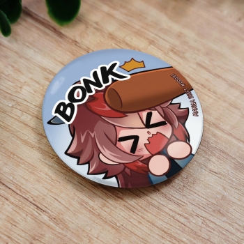 Hashi Emoji - Bonk - Przypinka